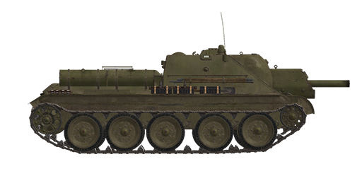 SU-122 UZTM 1943